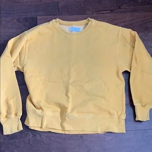 Yellow Aritzia Sweater Size small